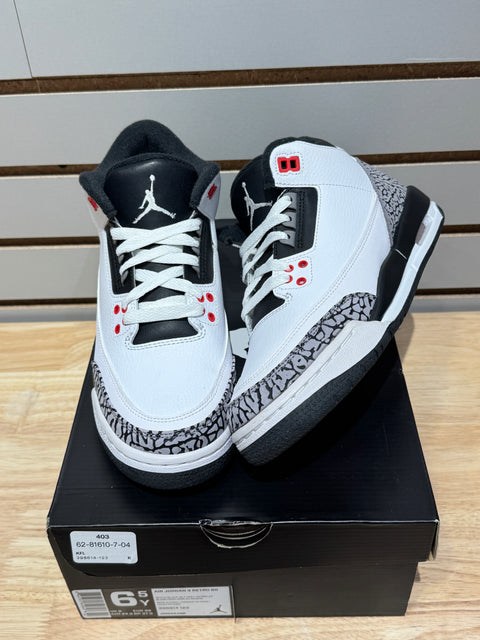 Jordan 3 Retro Infrared 23 Sz 6.5Y/8W