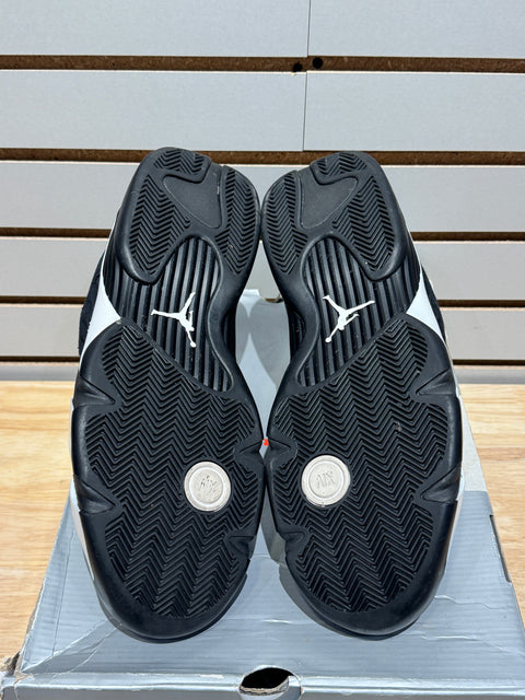 Jordan 14 Retro Black White Sz 13
