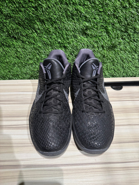 Nike Zoom Kobe 6 Blackout Sz 11.5