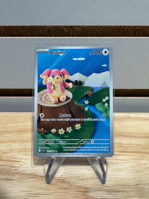 Pokémon Audino - 151/086 - SV: Black Bolt (BLK)