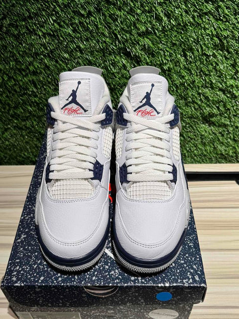 Jordan 4 Retro Midnight Navy Sz 8M