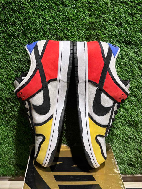 Nike SB Dunk Low Piet Mondrian Sz 13M