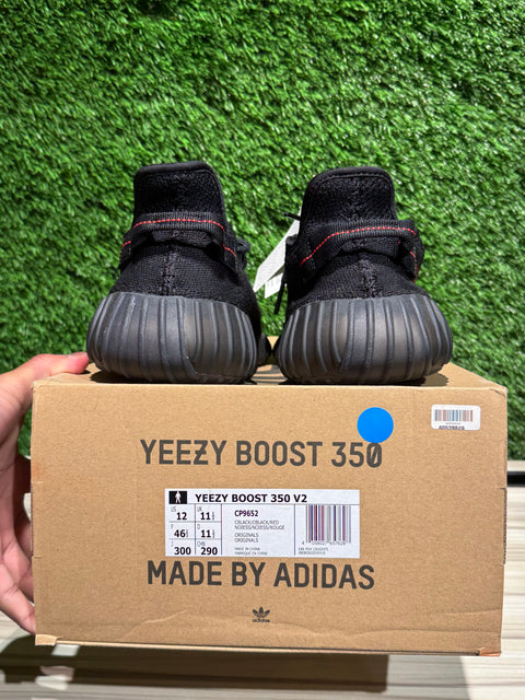 adidas Yeezy Boost 350 V2 Black Red Sz 12M
