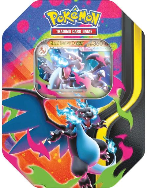 2026 Pokémon Mega Charizard X ex Tin