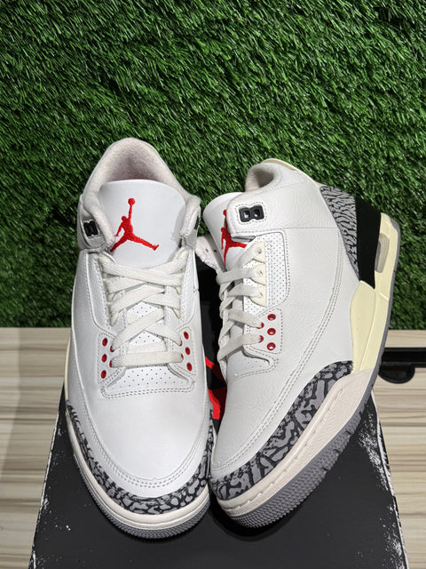 Jordan 3 Retro White Cement Reimagined Sz 9M