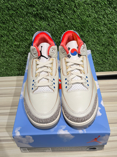 Jordan 3 Retro Seoul 2.0 Sz 9