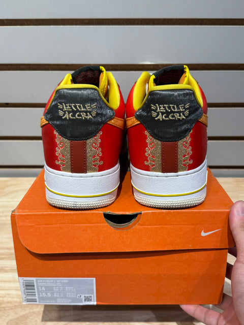 Nike Air Force 1 Low '07 Premium Little Accra Sz 14