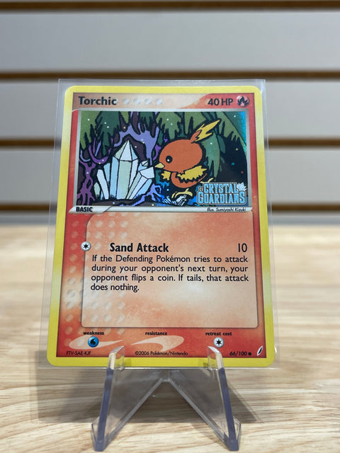Torchic - 066/100 - Pokemon EX Crystal Guardians (CG)