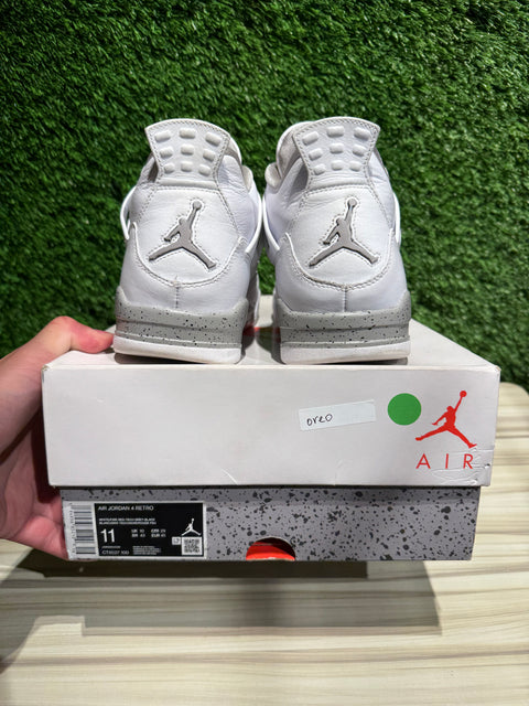 Jordan 4 Retro White Oreo (2021) Sz 11M