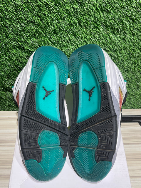 Jordan 4 Retro Lucid Green Rasta (Women's) Sz 5M/6.5W