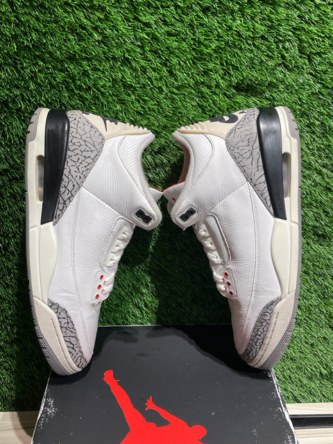 Jordan 3 Retro White Cement Reimagined Sz 12M