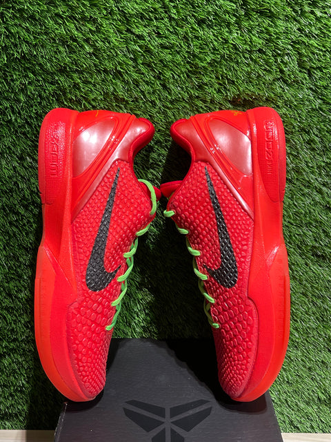 Nike Kobe 6 Protro Reverse Grinch Sz 14M