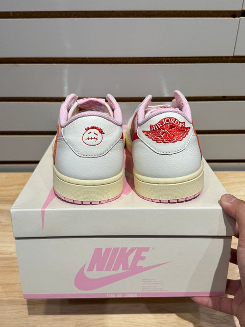 Jordan 1 Retro Low OG SP Travis Scott Sail Tropical Pink