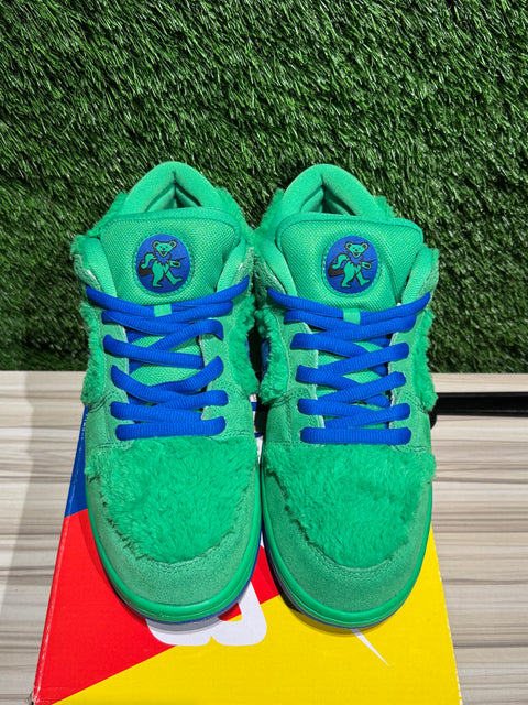 Nike SB Dunk Low Grateful Dead Bears Green Sz 12M
