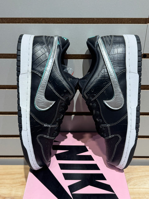 Nike SB Dunk Low Diamond Supply Co. Black Diamond Sz 8