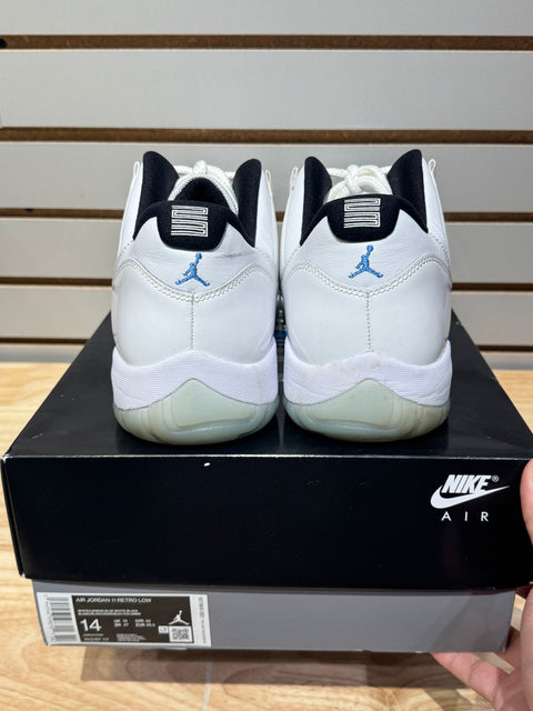 Jordan 11 Retro Low Legend Blue Sz 14