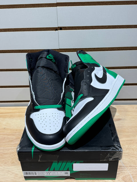 Jordan 1 Retro High OG Lucky Green Sz 12