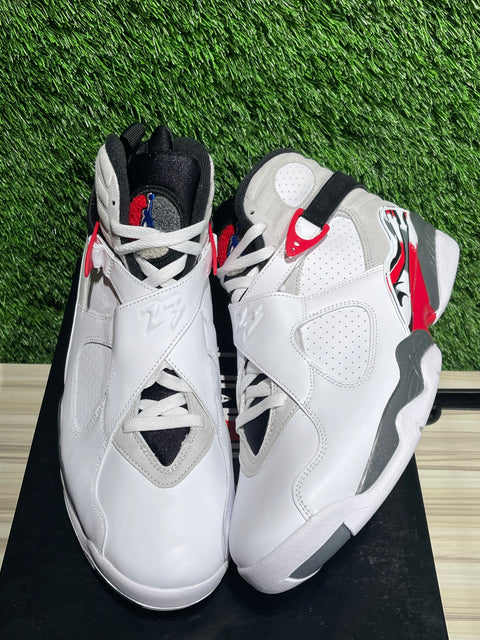 Jordan 8 Retro White True Red (2025) Sz 13M