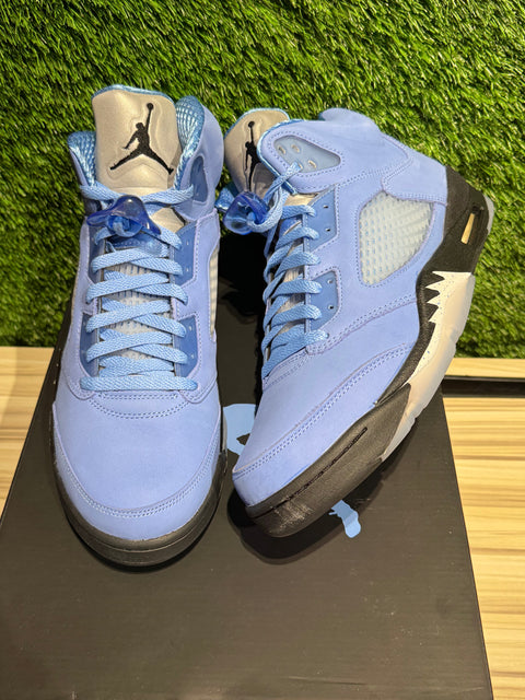 Jordan 5 Retro UNC University Blue Sz 13