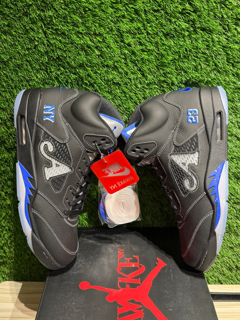 Jordan 5 Retro Awake NY Black Sz 14