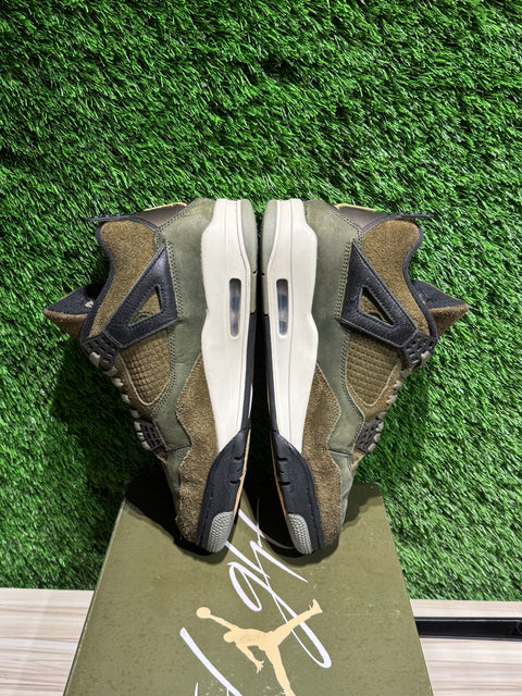 Jordan 4 Retro SE Craft Medium Olive Sz 8.5M