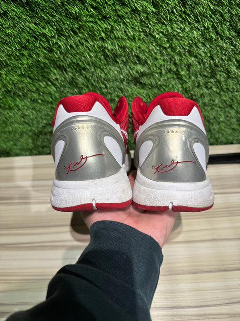 Nike Zoom Kobe 6 TB Varsity Red Sz 11.5