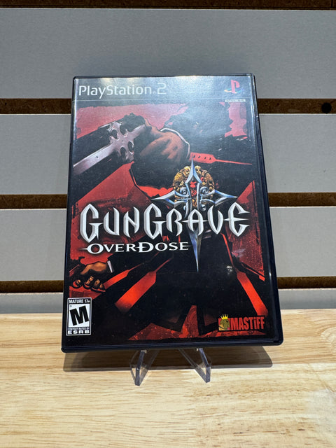 Gungrave Overdose Play Station 2 with Case