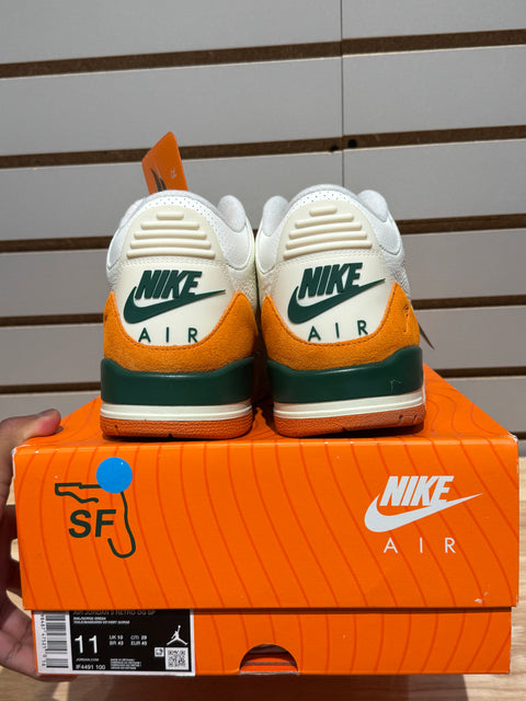 Jordan 3 Retro SP SoleFly Miami Sz 11