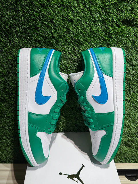 Jordan 1 Low Lucky Green Aquatone (Women's) Sz 11.5W