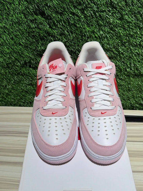 Nike Air Force 1 Low '07 QS Valentine's Day Love Letter Sz 8M
