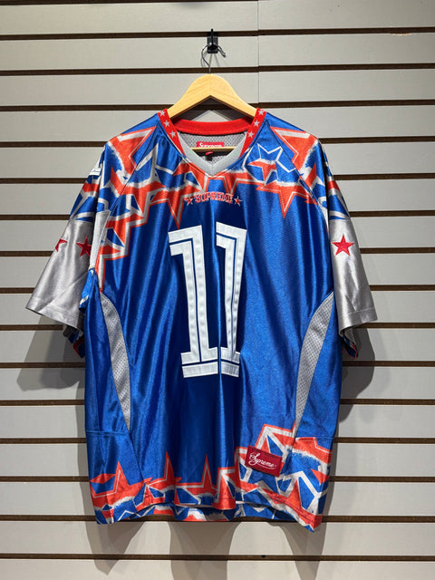 Supreme Stars Football Jersey Royal Sz L