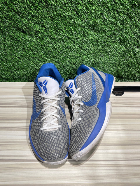 Nike Kobe 6 Medium Grey Varsity Royal Sz 11.5M