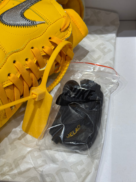 Nike Air Force 1 Low Off-White ICA University Gold Sz 11.5