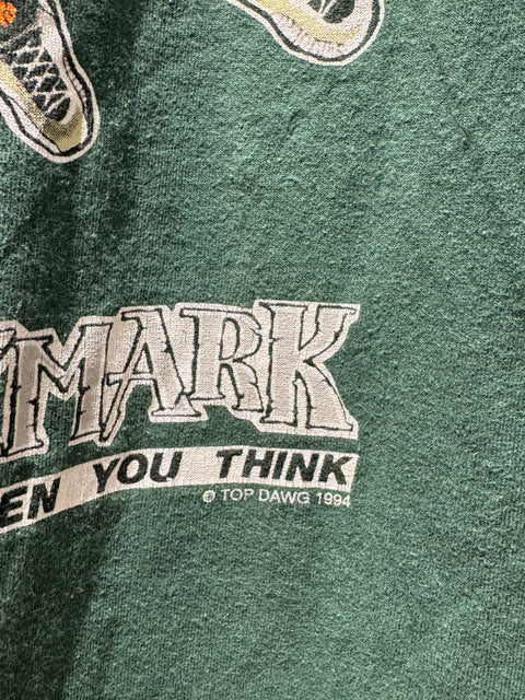 Vintage 1994 Single Stitch Top Dawg Slammin The Bizzmark Tee Sz XL