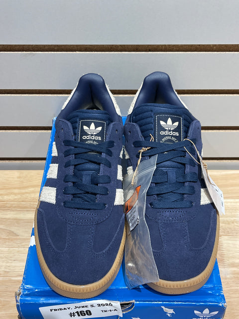 adidas Samba XLG Night Indigo Warm Vanilla Sz 10