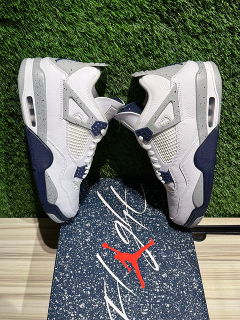 Jordan 4 Retro Midnight Navy Sz 11M