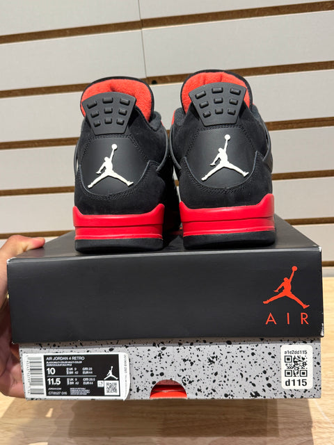 Jordan 4 Retro Red Thunder Sz 10