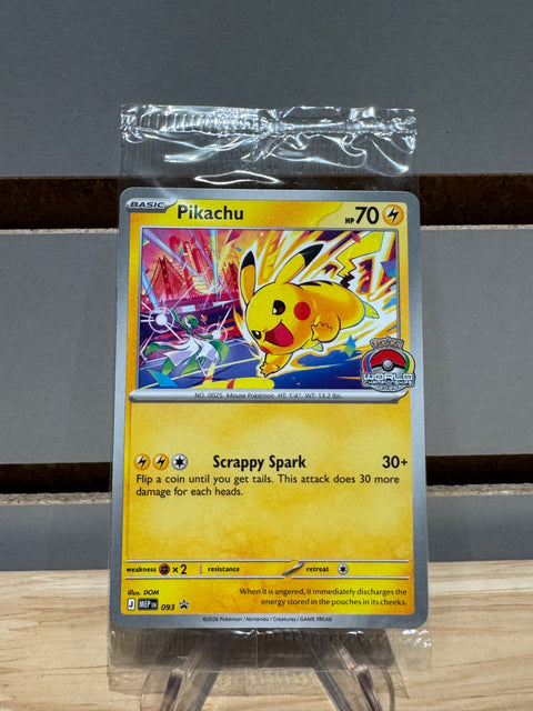 Pokémn Pikachu 093 Promo 2026 World Championship