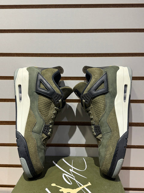 Jordan 4 Retro SE Craft Medium Olive Sz 13M