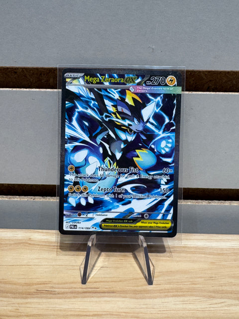 Pokémon Mega Zeraora ex - 114/084 - ME05: Pitch Black (PBL)