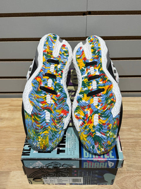 ADIDAS DAME 8 Black Multi Sz 11.5