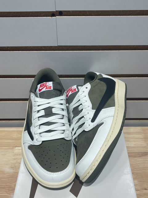 Jordan 1 Retro Low OG SP Travis Scott Medium Olive Sz 7