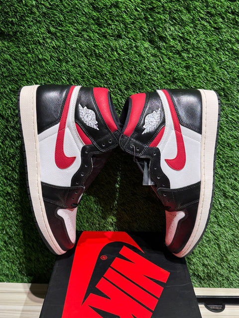 Jordan 1 Retro High Black Gym Red Sz 12