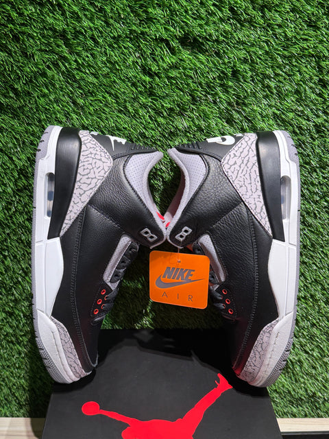 Jordan 3 Retro OG Black Cement (2024) Sz 9M