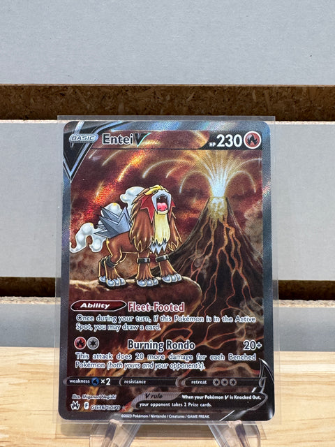Pokémon Entei V - SWSH: Crown Zenith: Galarian Gallery (CRZ:GG)