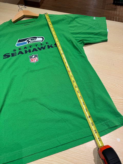Action Green Reebok Classic Seattle Seahawks Tee Sz S