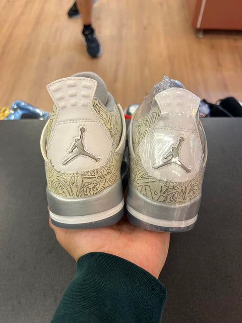 Jordan 4 Retro 30th Anniversary Laser Sz 6Y