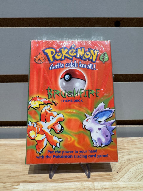 Vintage Pokémon Base Set Theme Deck - "Brushfire" - Base Set (Shadowless) (BSS)