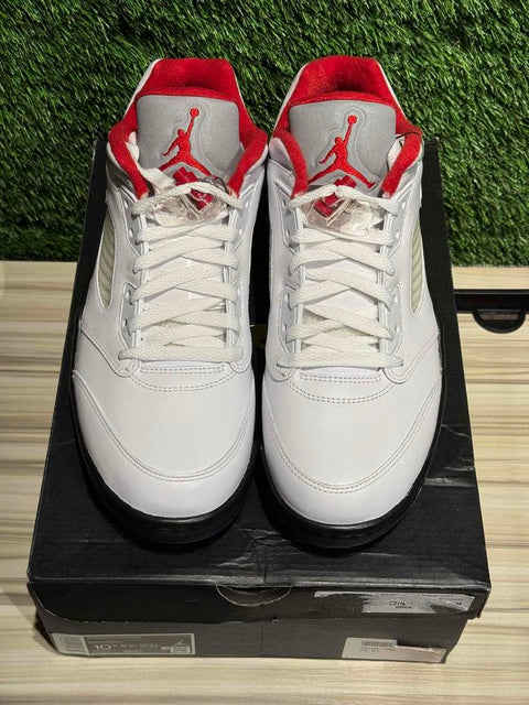 Jordan 5 Retro Low Golf Fire Red (Silver Tongue) Sz 10.5M