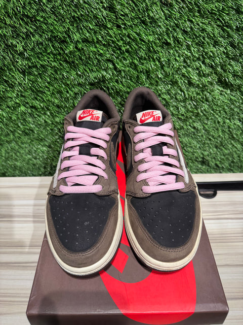 Jordan 1 Retro Low OG SP Travis Scott Mocha Sz 8M